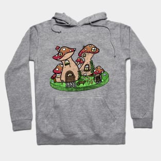 mushroom village Hoodie